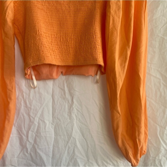 Revolve Woven Bustier Top in Cantaloupe BCBGENERATION Size XS - Picture 11 of 12